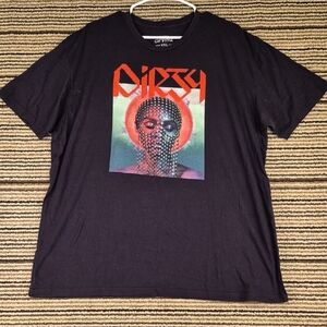 JANELLE MONAE Dirty Computer Tour 2018 Black Red Cotton XXL Graphic Band T Shirt